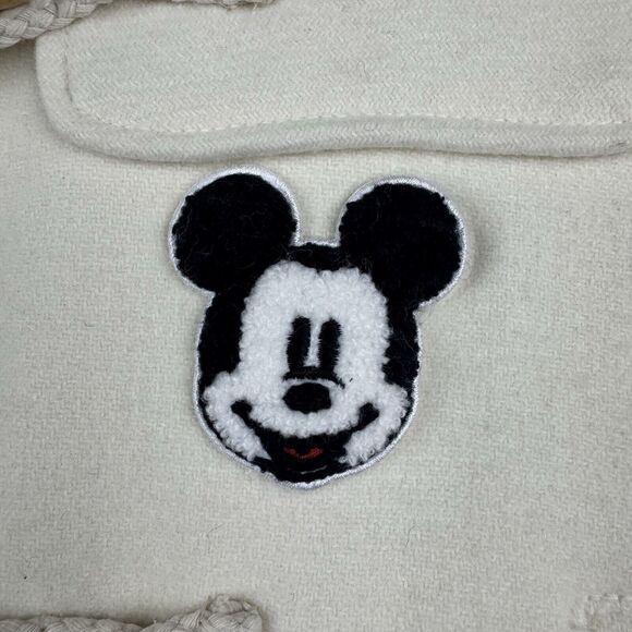 Whole Hauss X Mickey Mouse Coat White Cream Tan Women's One Size fits most - Picture 7 of 10